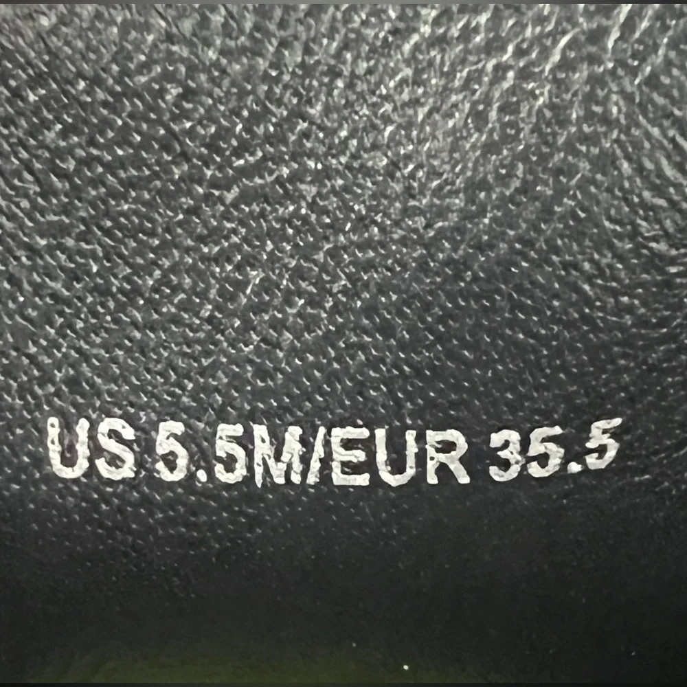 NEW Vince Hilda Leather Ankle Boots Black Size 5.5 - Picture 15 of 15